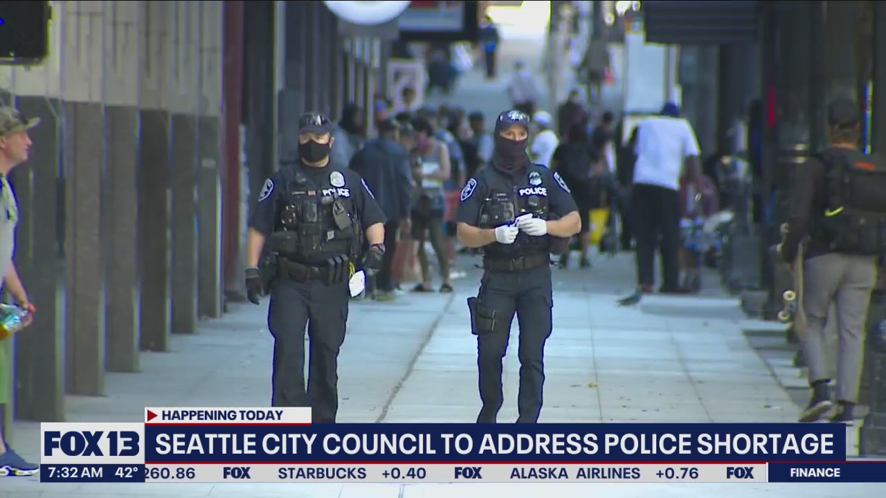 Seattle City Council to address police shortage Tuesday