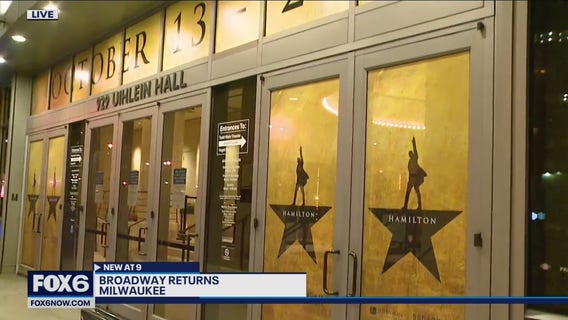 'Hamilton' opens at Milwaukee's Marcus Center