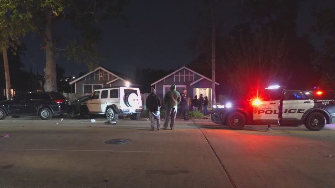 Woman hit, killed by SUV that crashed into parked cars