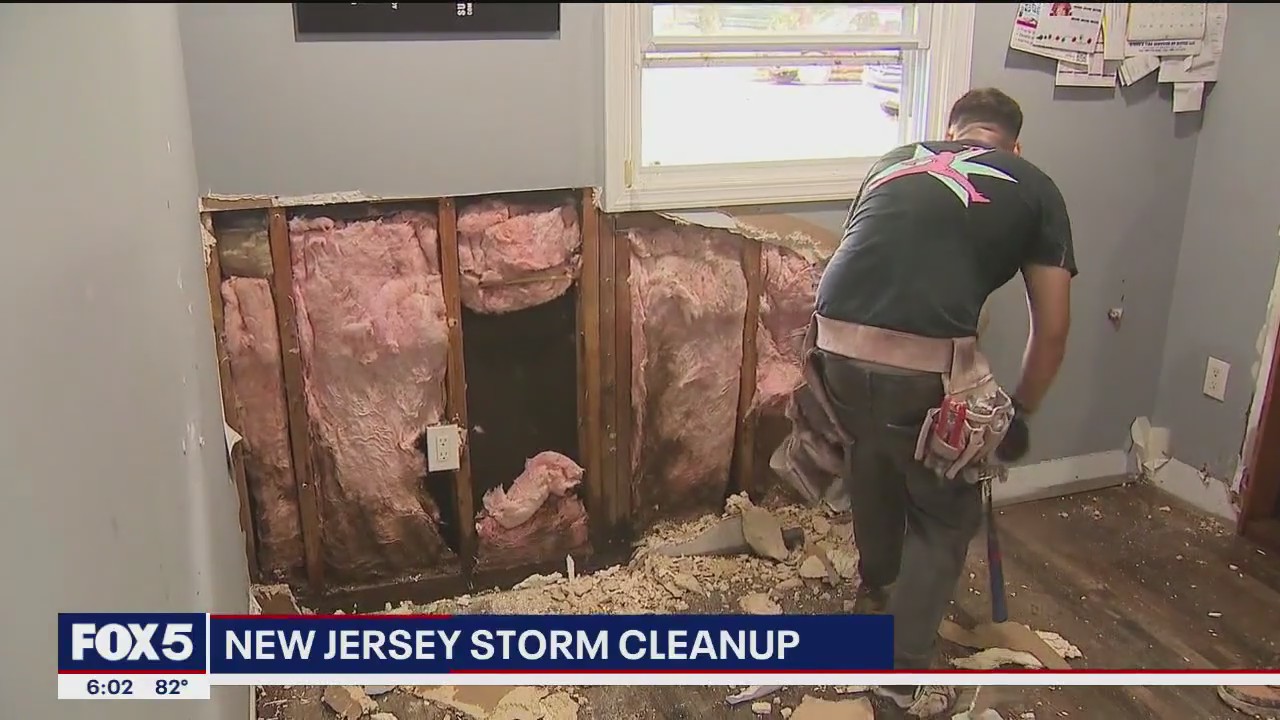 NJ homes left damaged after flash floods