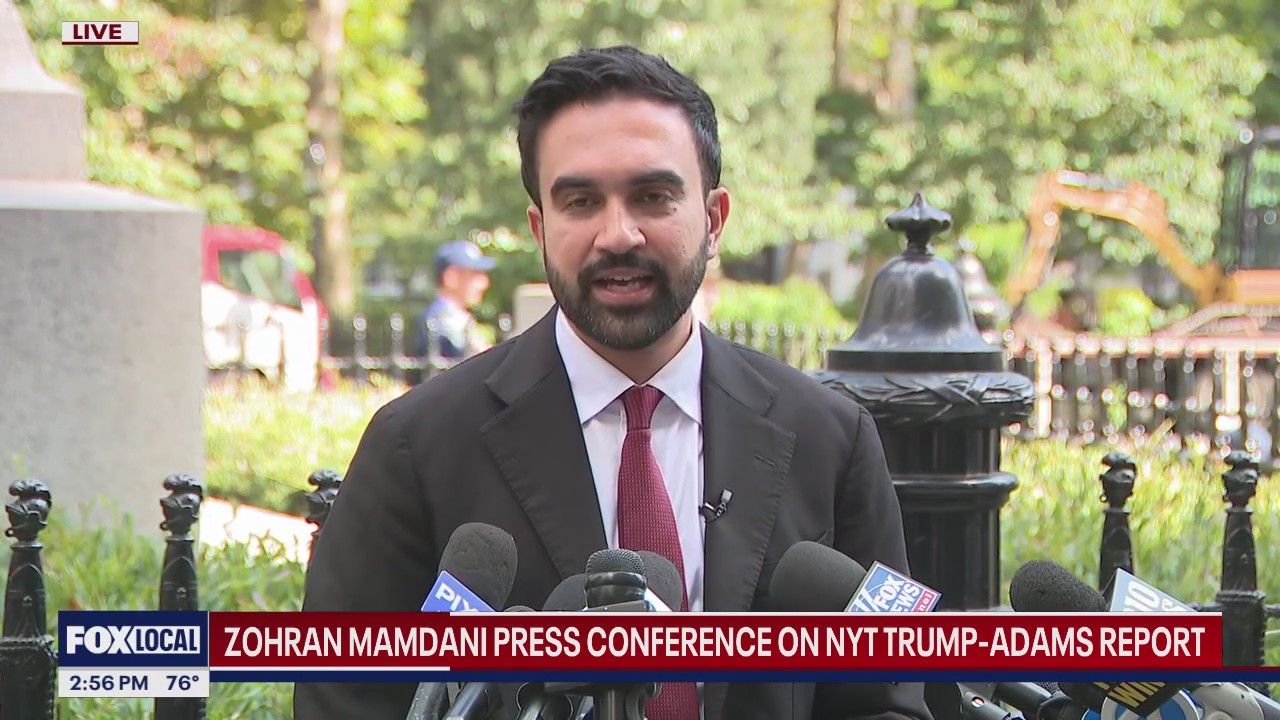 Mamdani hold emergency press conference on reports of Trump offering Adams a job: FULL VIDEO