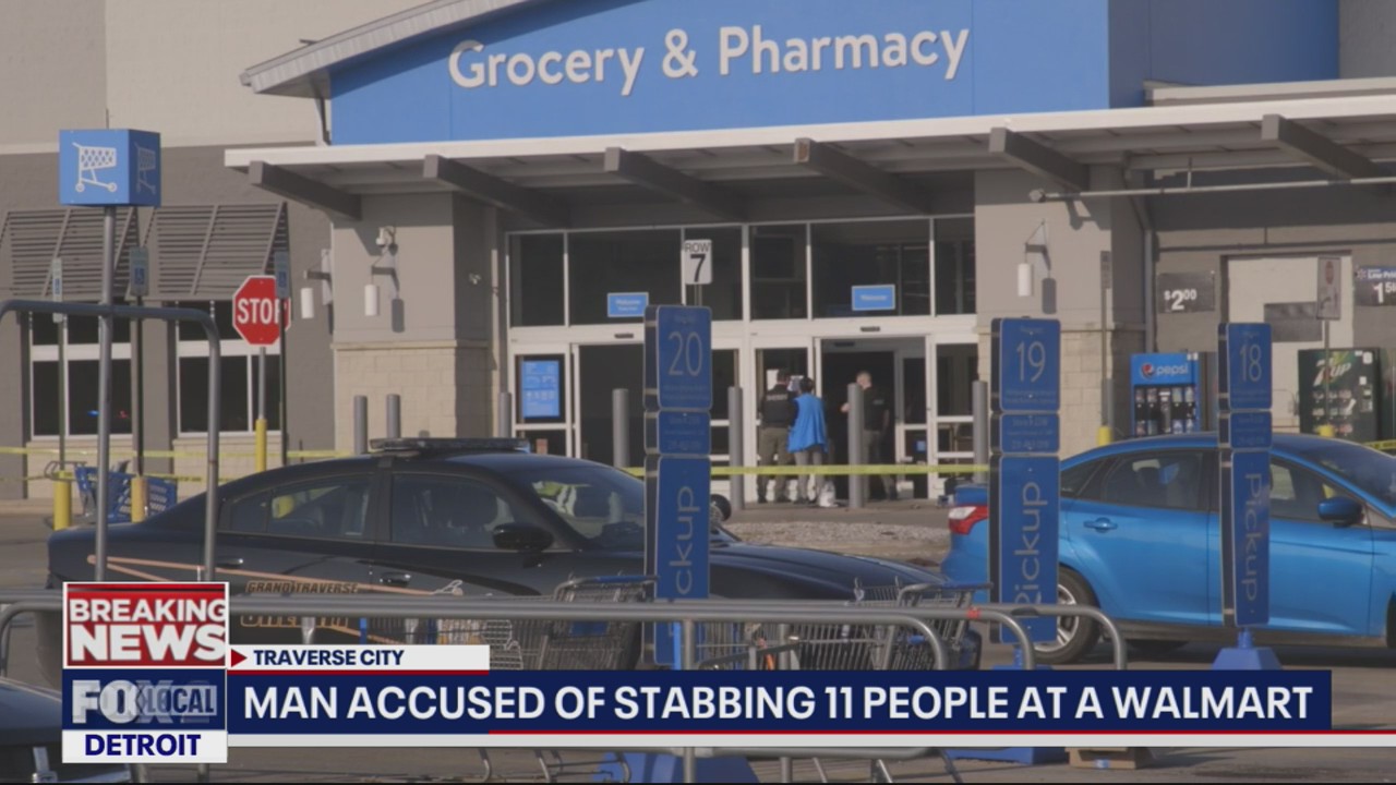 6 men, 5 women victims in Traverse City Walmart stabbing