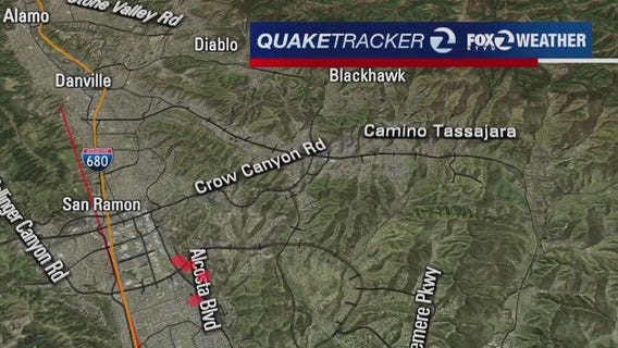 San Ramon earthquake with magnitude of 3.1