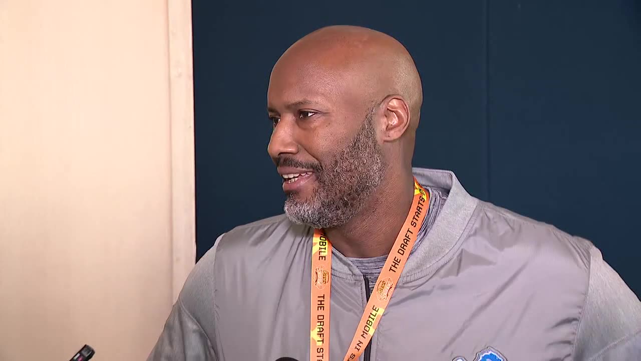 Brad Holmes talks Stafford, Bengals in Mobile as Senior Bowl week is underway