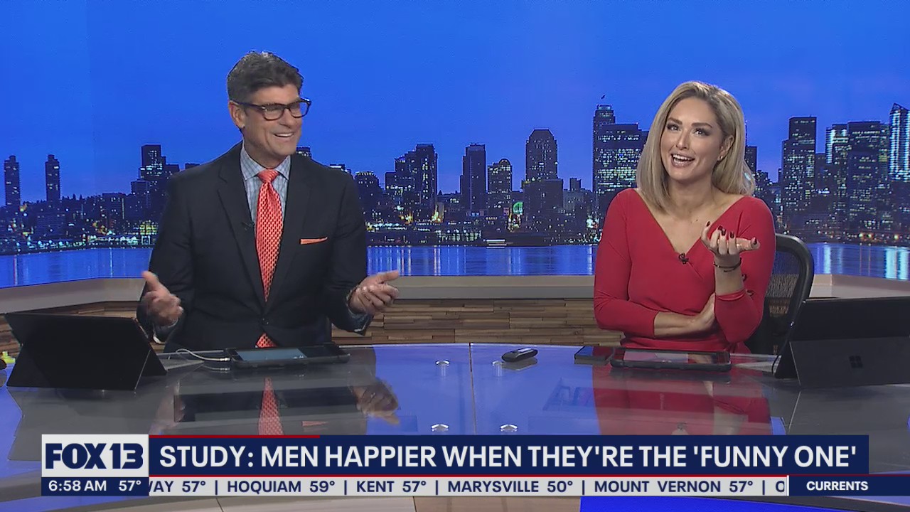 Study: Men are happier when they're the 'funny one'