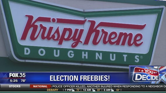 Get free stuff for voting