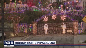 Pasadena family spreads holiday cheers with gorgeous light display