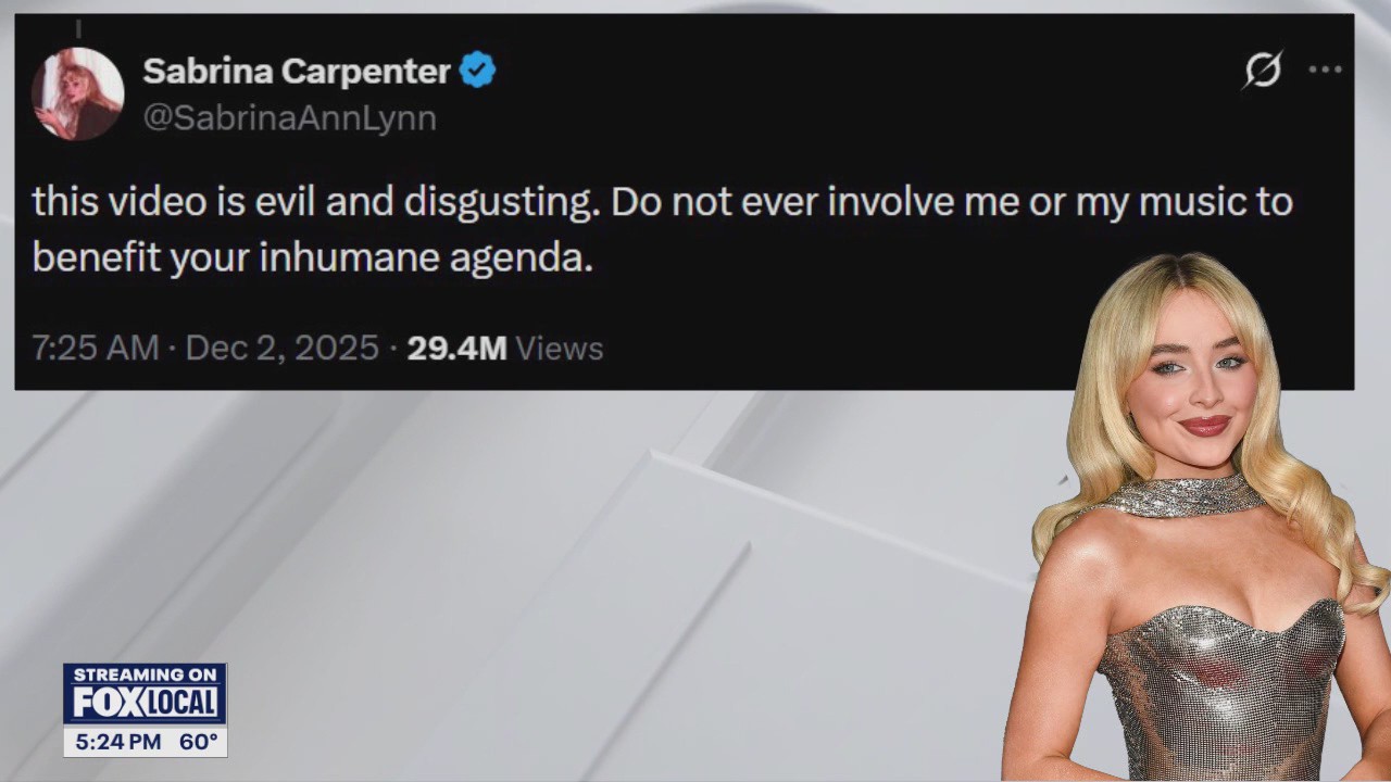 Sabrina Carpenter slams Trump administration
