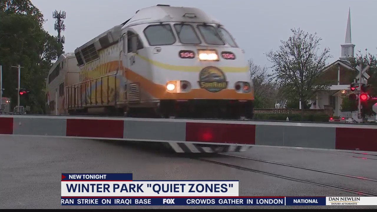 Quiet zones restrict trains from blaring horns in Winter Park