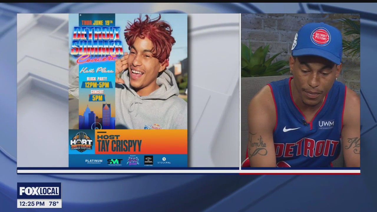 Hart Plaza Block Party on June 19th