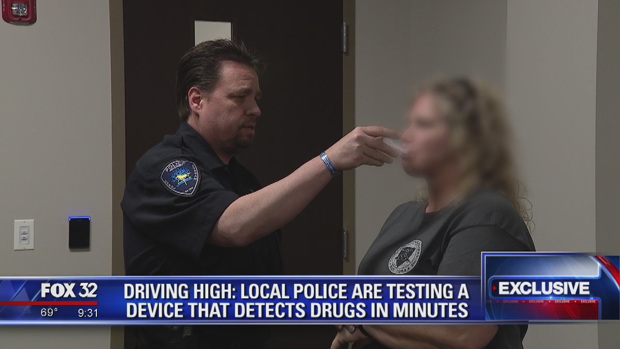 Driving High: Police are testing a device that detects drugs in minutes
