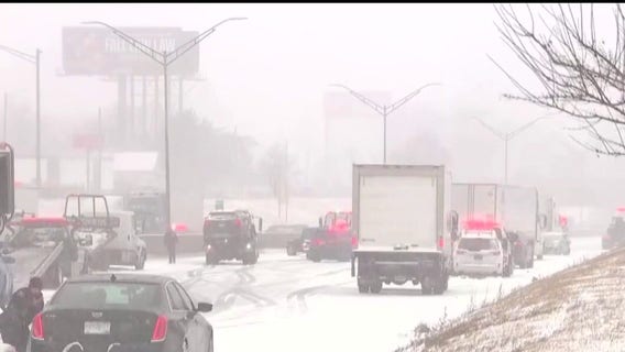 59 cars involved in 25 separate crashes on I-75