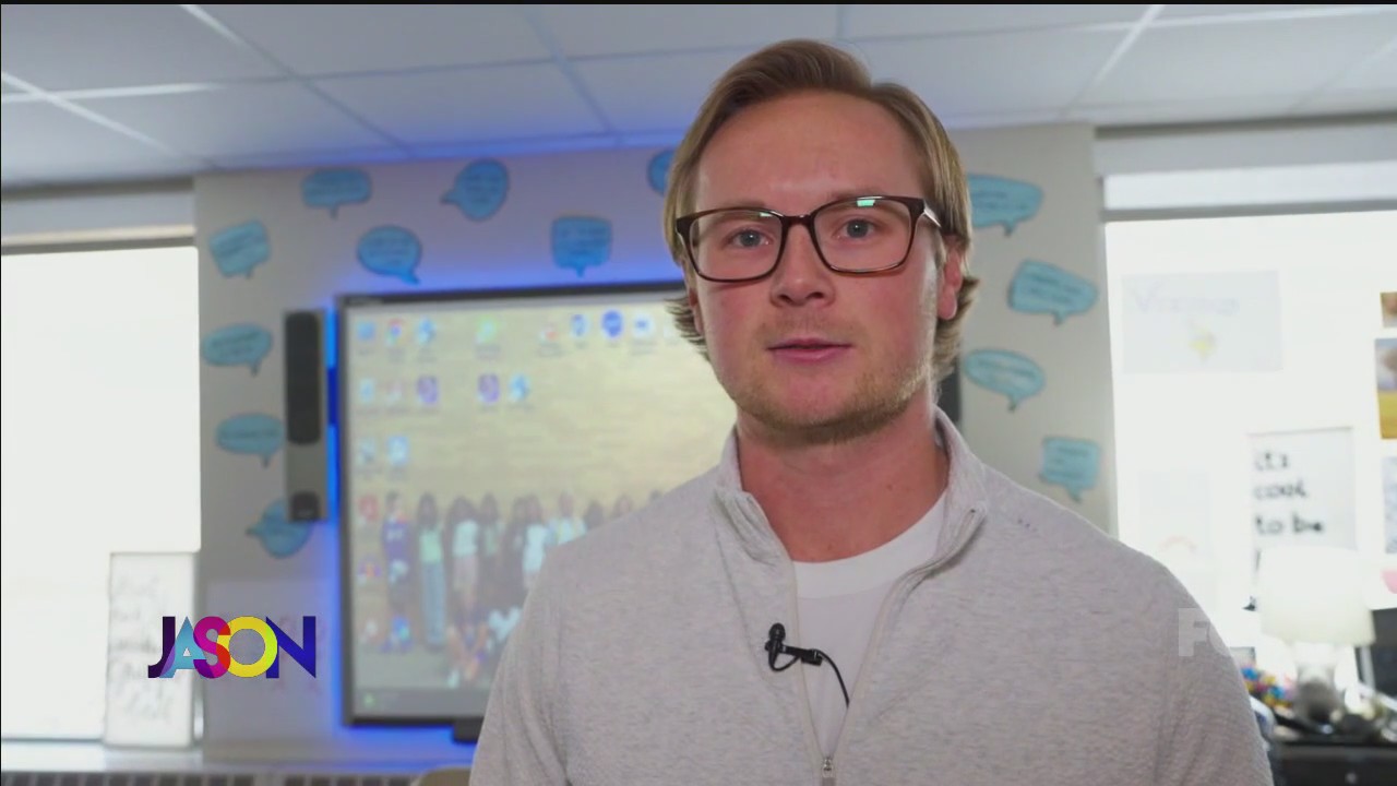 Jason goes back to 5th grade at Turtle Lake Elementary