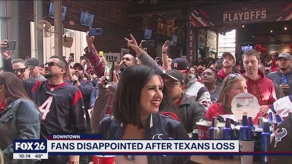 Fans disappointed after Texans lose to Chiefs