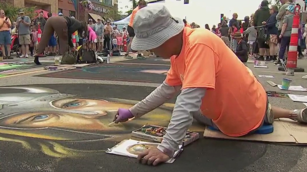Chalkfest Maple Grove goes on