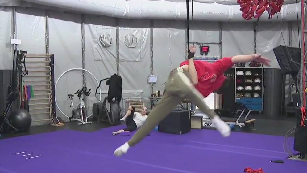 Learning the ropes with Cirque du Soleil