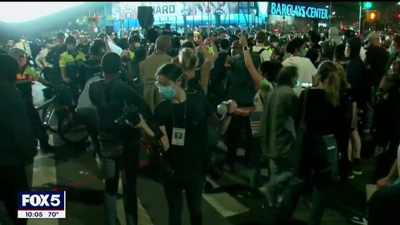 Second night of George Floyd protests in NYC turn violent