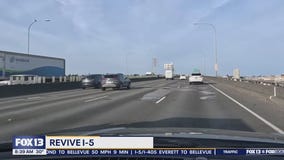 Revive I-5 construction continues in 2025 from downtown Seattle to Northgate