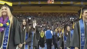 UCLA graduation ceremonies begin