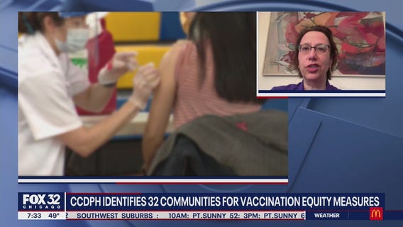 Cook County health officials identify 32 communities in need of more vaccination resources