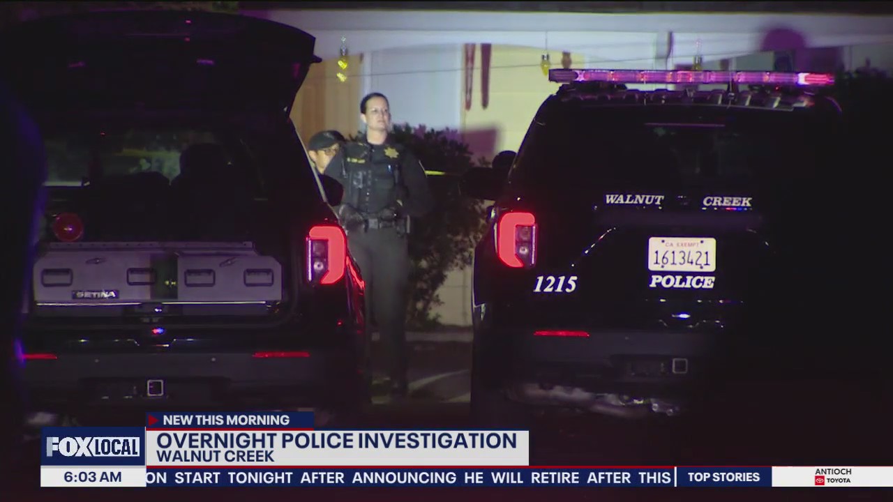 Homicide investigation: 2 dead inside Walnut Creek home