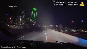 RAW: Irving PD dashcam video shows deadly crash