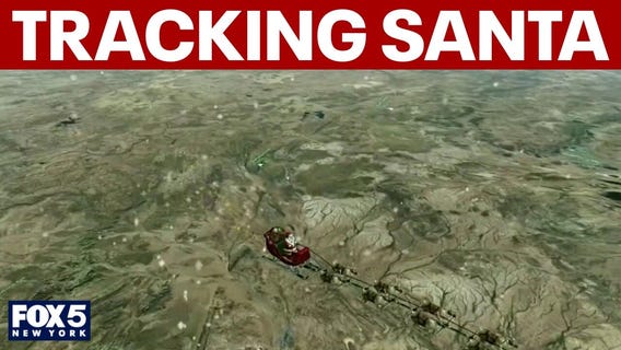 NORAD Santa tracker: When will he be in NYC?