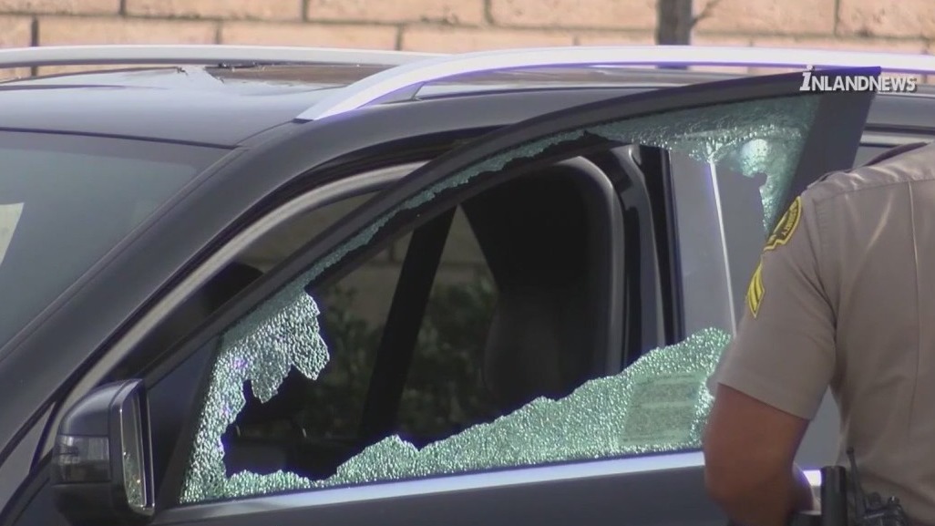 Pregnant woman shot in suspected road-rage incident in San Bernardino County