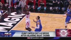 Clint Capela to miss at least 4 weeks