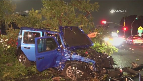 1 critically injured in Buena Park head-on crash