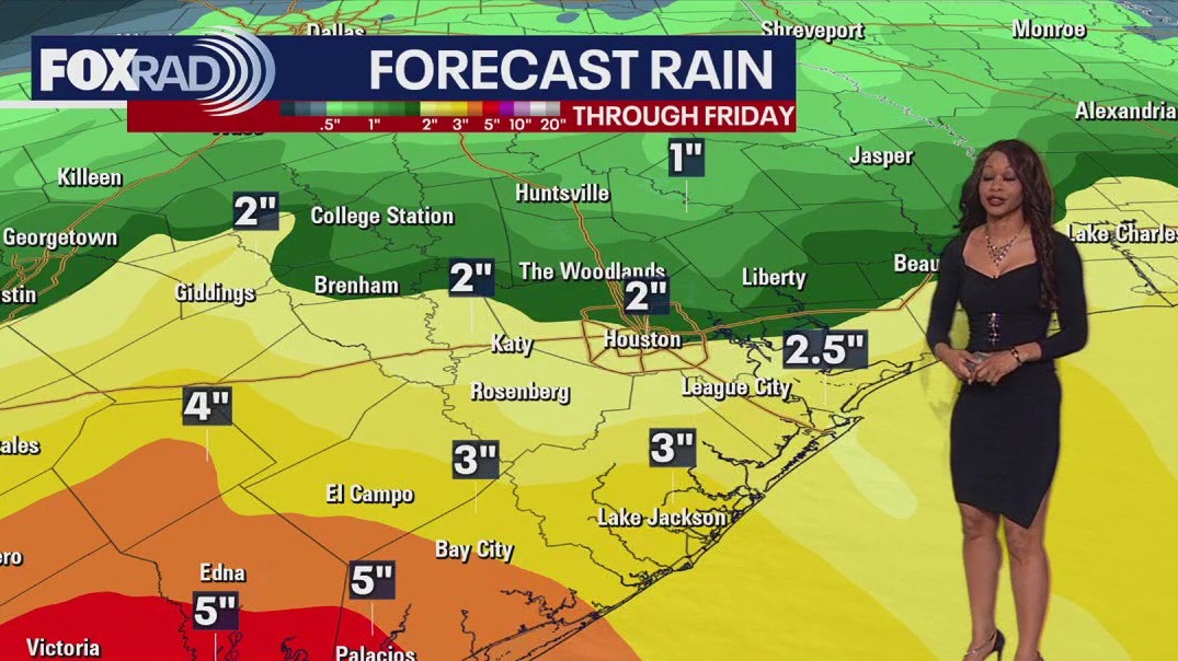 Houston weather: Flooding rains possible Thursday, Friday