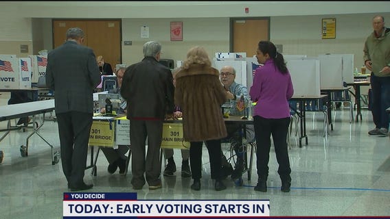 Early voting underway in Virginia