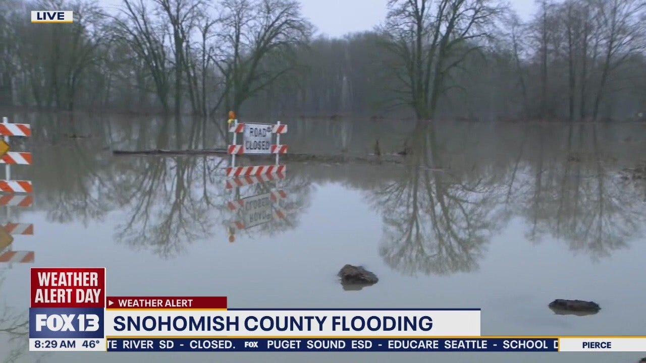Snohomish County, WA hit hard by floodwaters