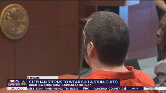 Stephan Sterns allowed to wear suit during trial