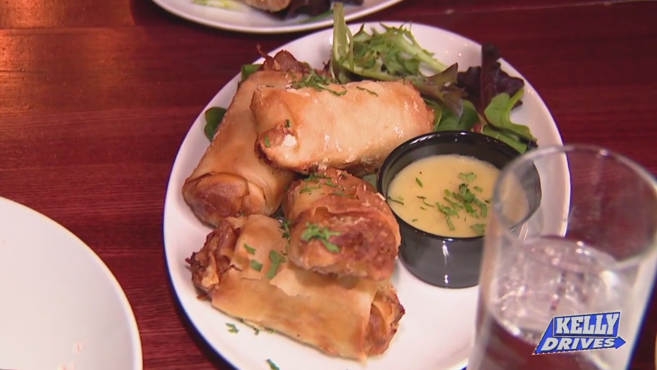 Chicken Pot Pie Spring Rolls at Chick’s