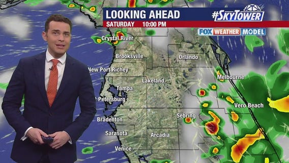 Tampa weather | Rain lets up Saturday night