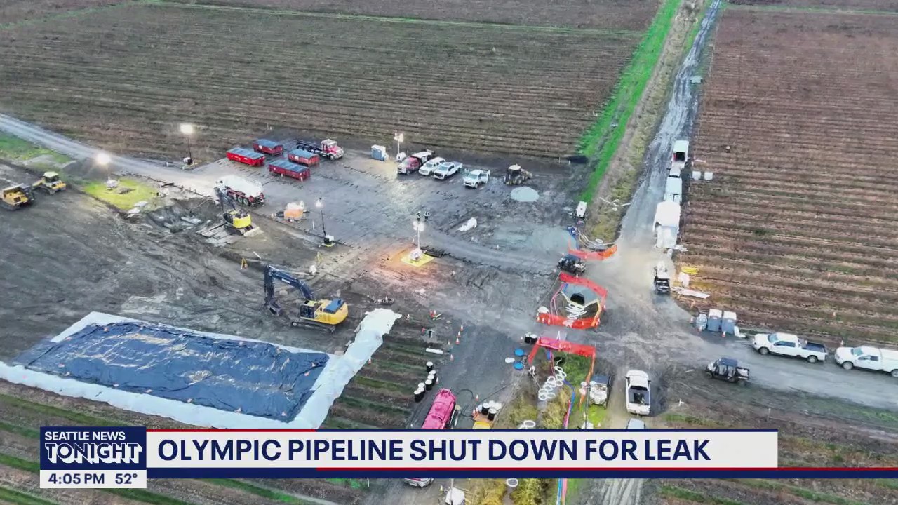 Jet fuel pipeline to Sea-Tac shut down after crack discovered