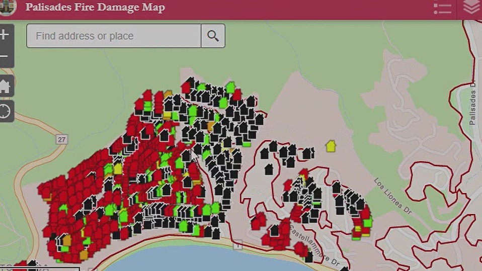 California fires: Check to see status of your home