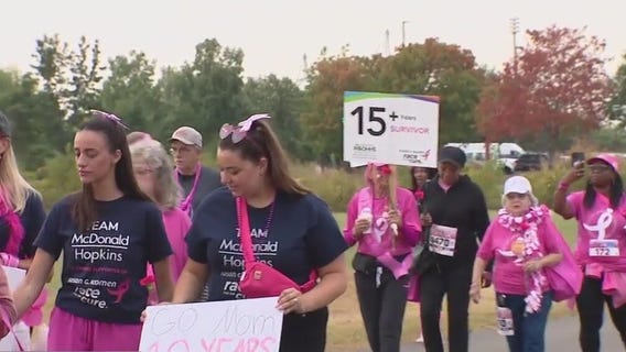 Race for the Cure raises money for breast cancer research
