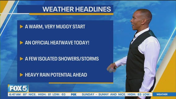 NYC heat wave weather forecast