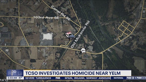 Homicide investigation launched in Yelm after body found in motorhome fire