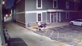 Video captures woman being robbed in Frankfort parking lot