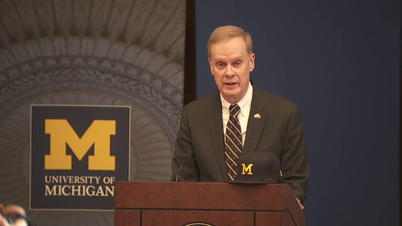New Michigan President Kent Syverud says university 'gave him everything'