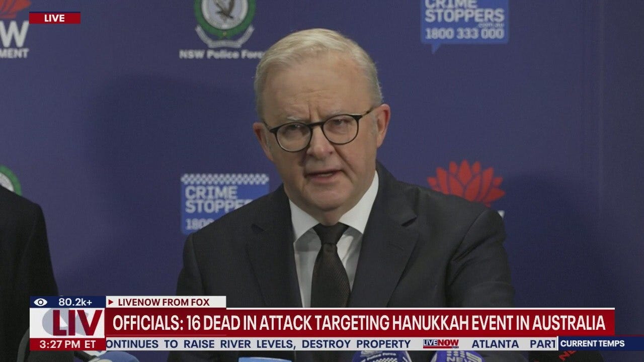 Australia shooting: 16 killed in attack on Bondi Beach