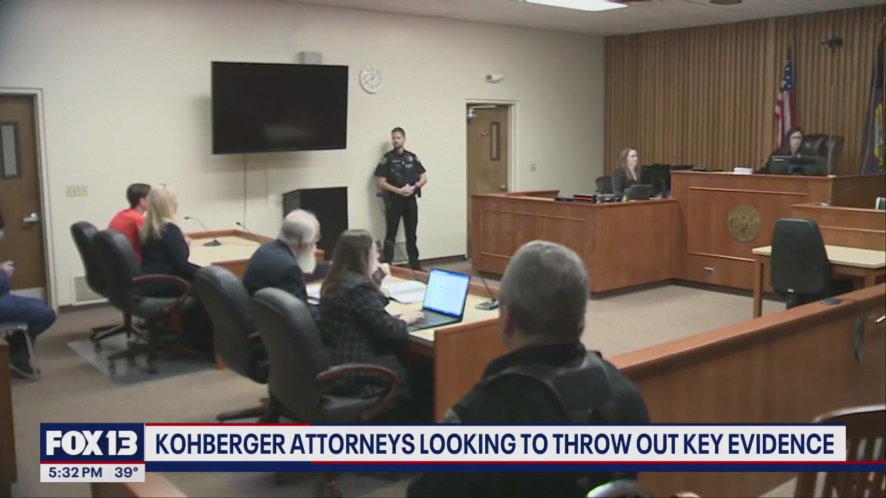 Kohberger attorneys look to throw out key evidence