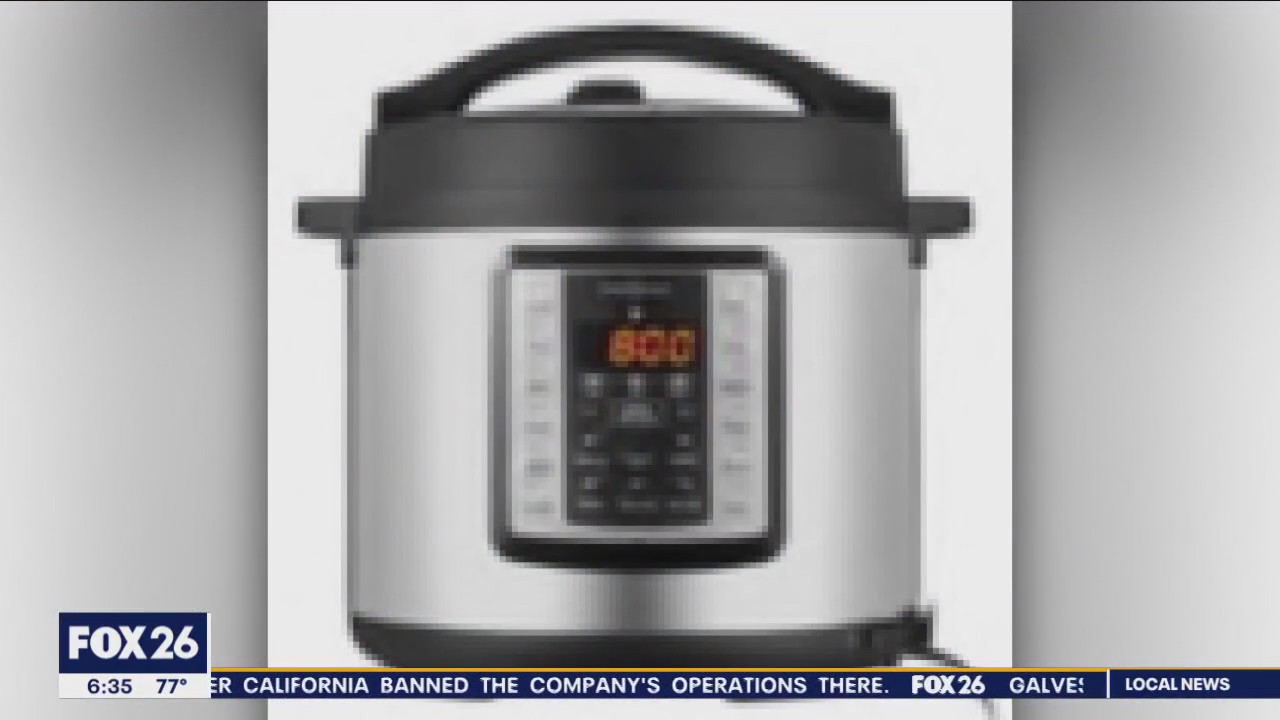 Recall Alert: Insignia pressure cookers over burn risks
