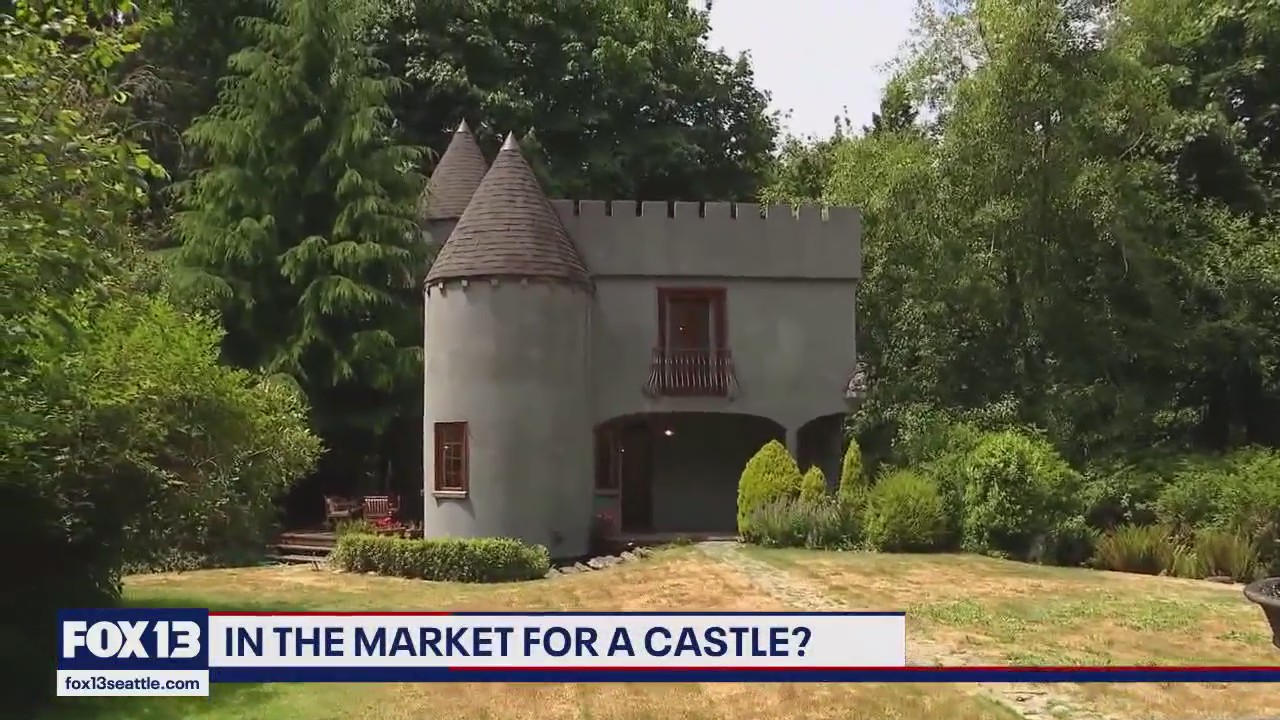 Live like Royalty in this quirky Vashon Island castle