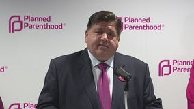 Indiana abortion clinics file suit to block ban, as Pritzker pushes for voter turnout in Midterms
