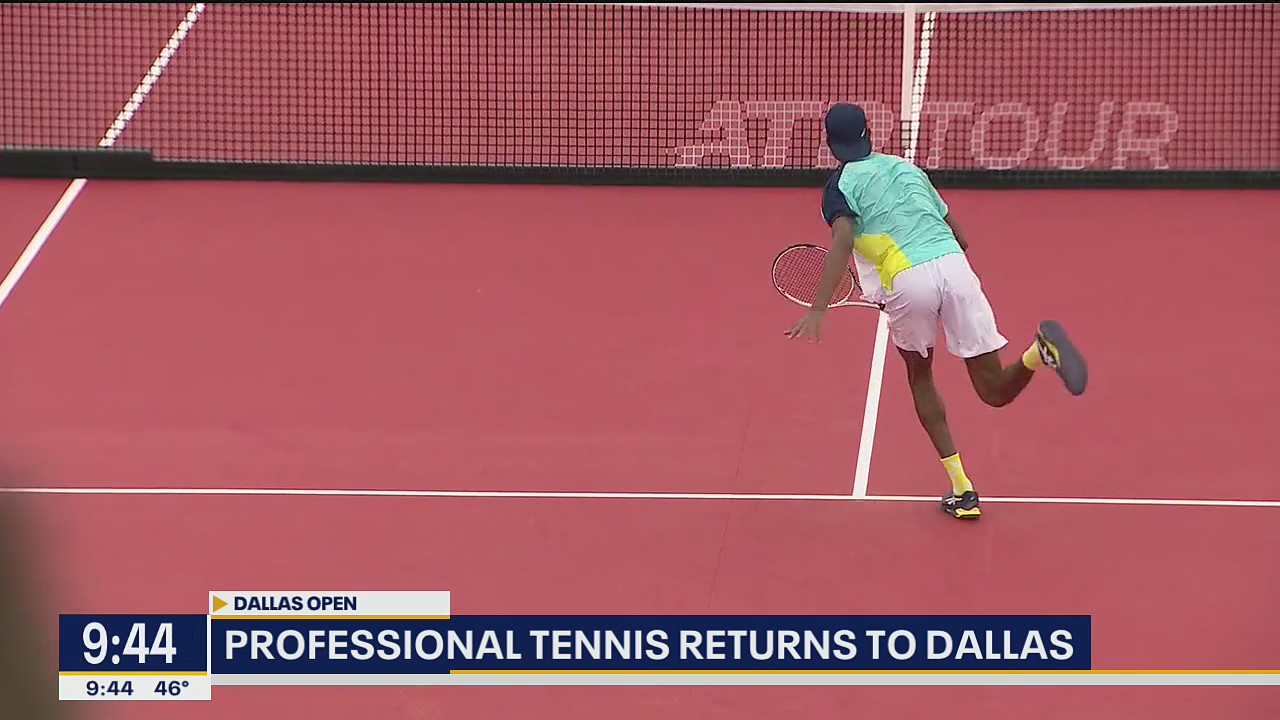 Professional tennis returns to Dallas