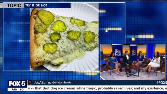 LIKE IT OR NOT: Pickle Pizza and Hot Dog Ice Cream